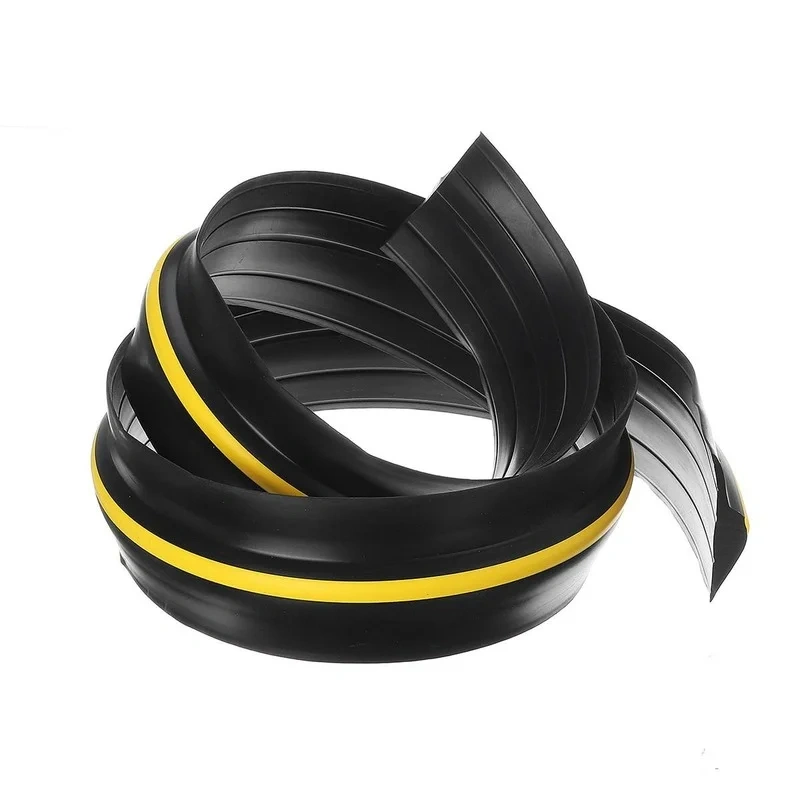 3.5M Garage Door Bottom Seal Weather Stripping PVC Rubber Seal Strip Electric Door Bottom Seal Water Noise Seal Bumper Strip
