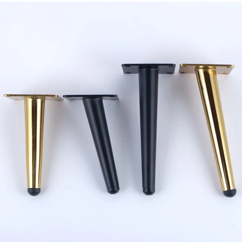 4pcs Stainless steel bedside cabinet leg sofa leg  tea table leg TV cabinet leg bed leg support cabinet leg 15/20/25/30cm