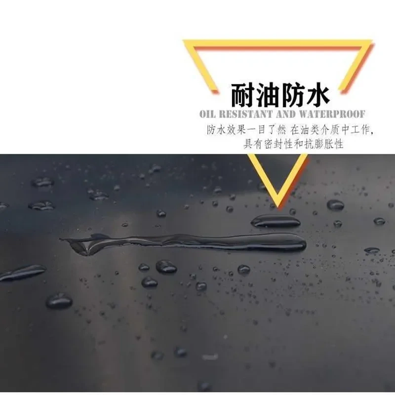 Custom Made Slab NBR Nitrile Rubber Buna Plate Sheet Gasket 500x3000mmx2mm Acid Oil Alkali Resistant Black