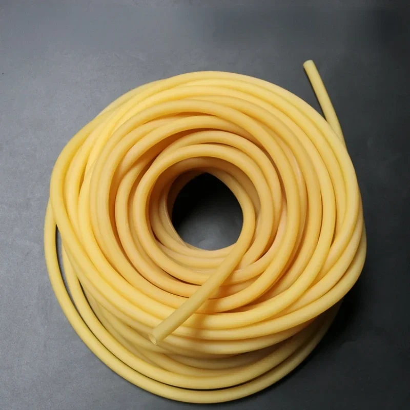 Hunting Slingshots Shooting Catapult Rubber Band Fitness Yoga Bungee Strong Elastic Part 6mm x 9mm Rubber string