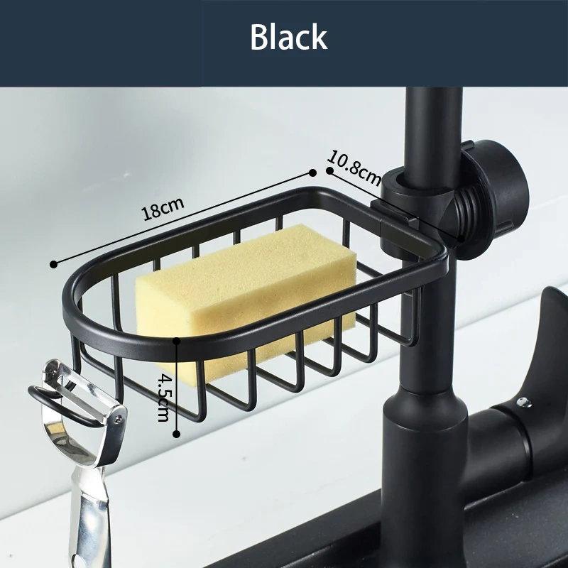 Aluminum Basket Shelf Single Layer Bathroom Storage For Shampoo Soap Shower Storage Rack Holder Bathroom Organizer With Hooks