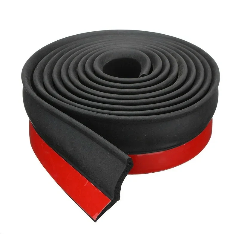 5m Garage Door Weather Multipurpose Home Edge Replacement Full Wrap Dustproof Portable Adhesive Seal Strip Bottom Rubber Trim