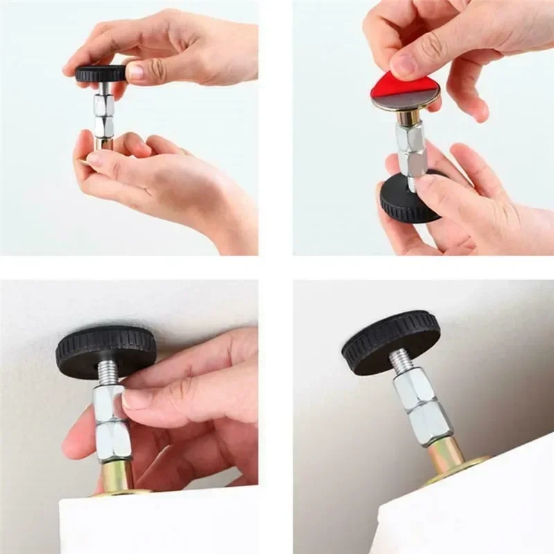 1pcs Self-adhesive Adjustable Thread Bed Frame Anti-Shake Tool Fixed Bed Anti-squeaking Telescopic Support Hardware Fasteners