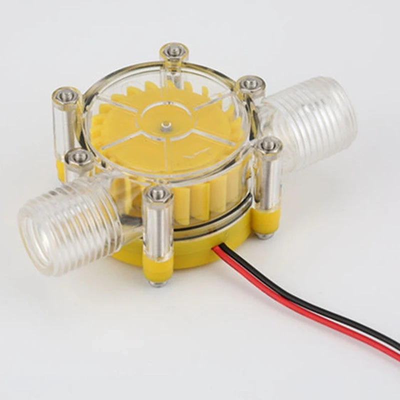 DC 5V/12V/80V 10W Water Flow Pump Mini Hydro Generator Turbine Flow Hydraulic Conversion for energy conversion Energy Generators