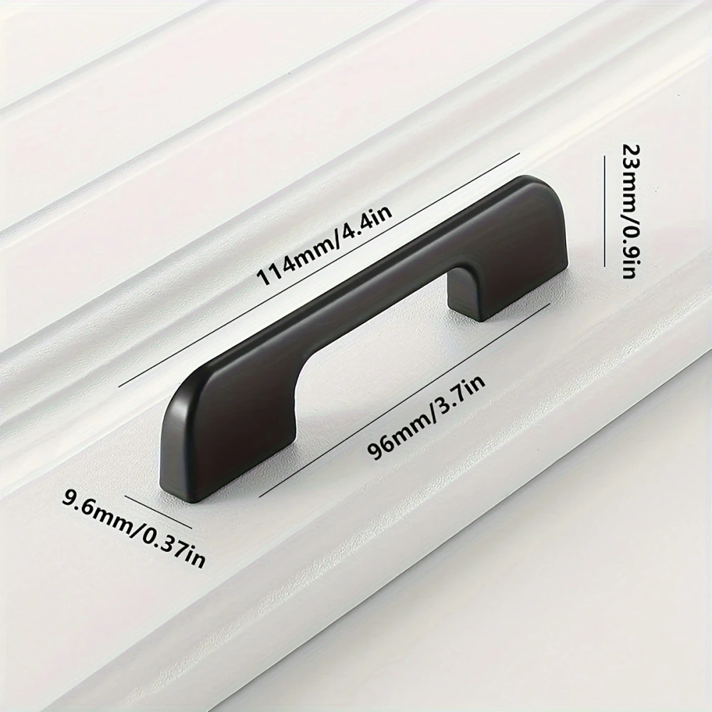 1pc Cabinet Handle Aluminum Alloy Kitchen Door Handle Cupboard Pull Drawer Knob, Furniture Room Door Decor Hardware Accessories