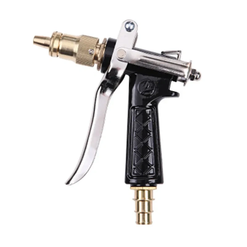 Adjustable Copper Hose Spray Nozzle Gun Garden Hose Water Pressure Guns For Garden Watering/Cars Vehicles Washing