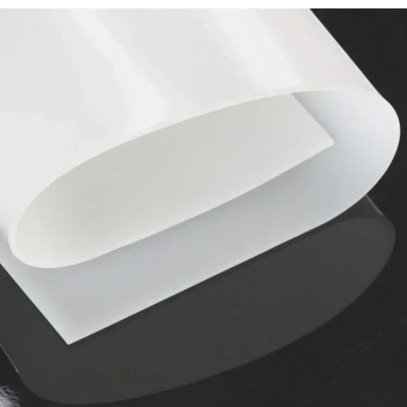 1pcs 400*2500*2mm Black Silicone Rubber Sheet  Rubber Matt, Silicone Sheeting for Heat Resistance