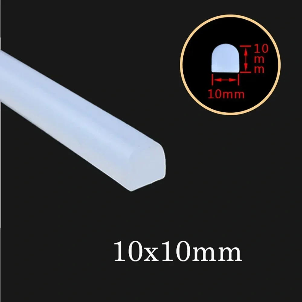 High Temperature Oven Dryer Sealing Strip Silicon Solid Cord Self Adhesive Bar Kitchen Countertop Bathroom Dry Wet Separation
