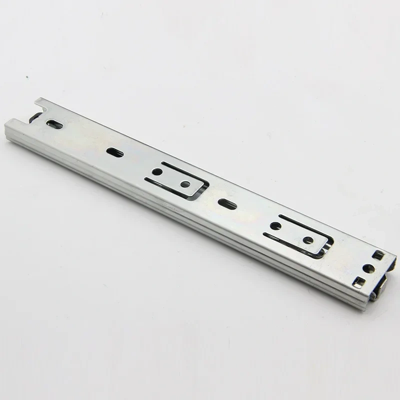 Drawer track, drawer slide, three rail drawer, guide rail, slide rail, furniture hardware fittings, slipway