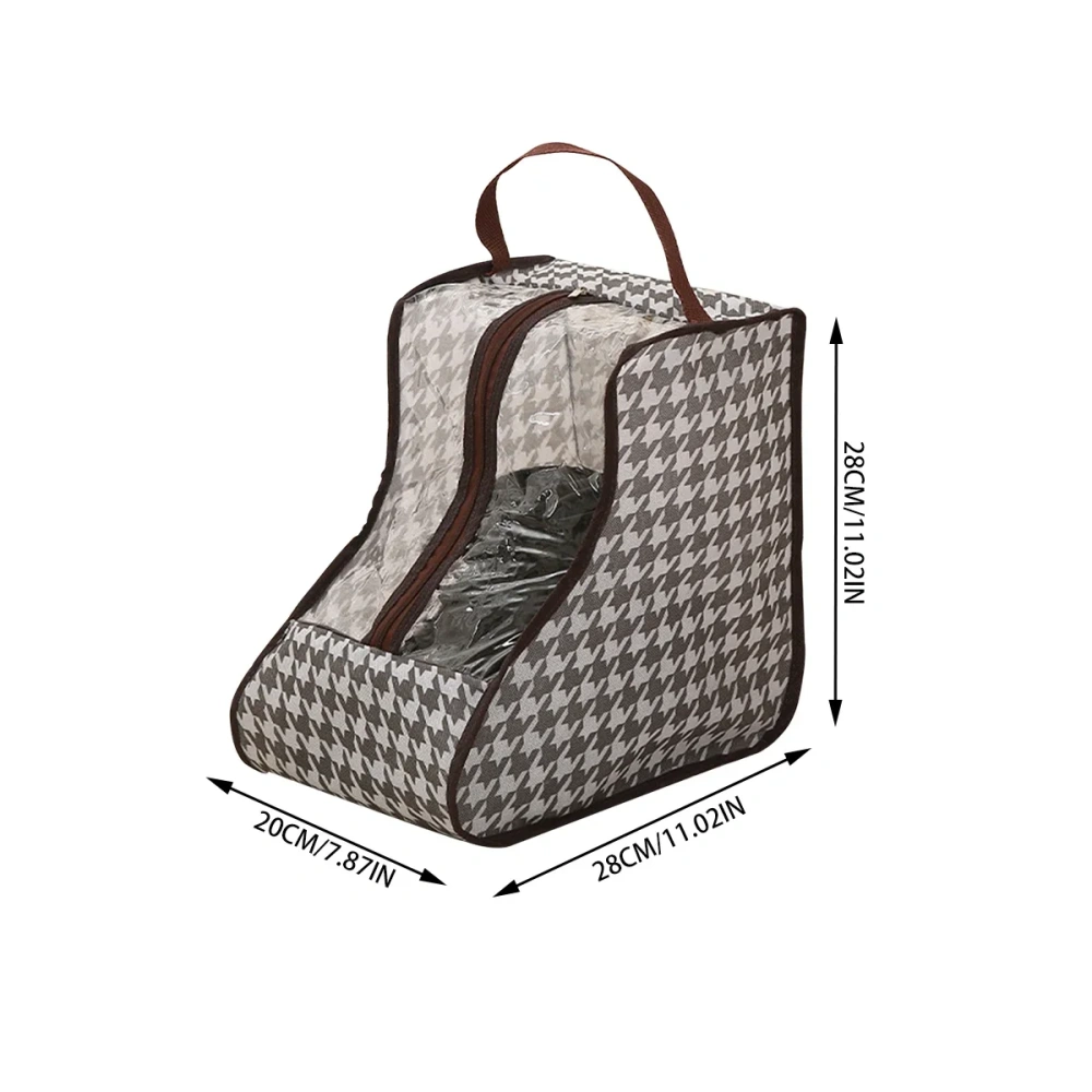 1/3Pcs Dustproof Shoes Protection Bag Waterproof Boot Storage with Zipper Travel Shoe Pouches Home Accessories Supplies