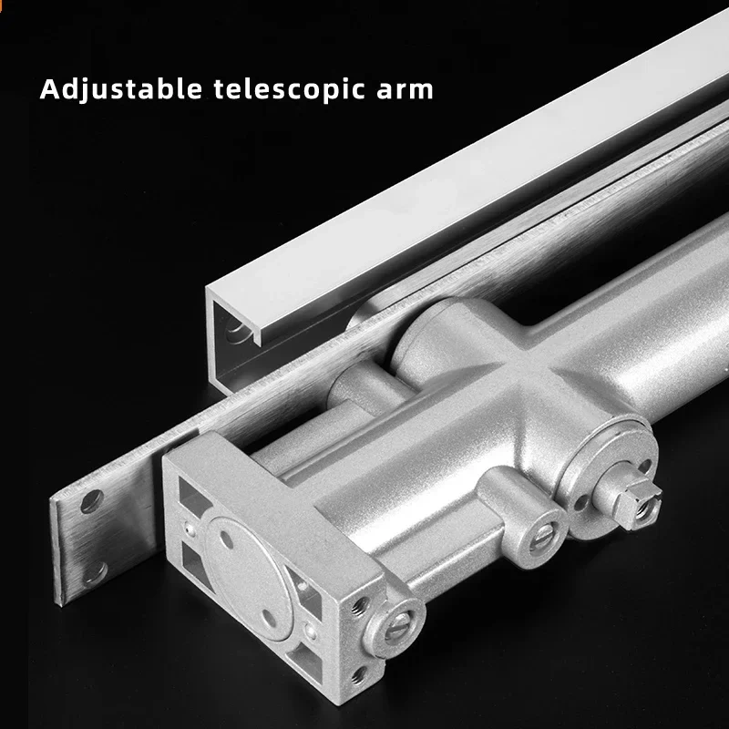 Invisible Hidden Automatic Door Closer Home HydraulicSecurity System Adjustable Closing Hidden Door Closer Weight 65kg