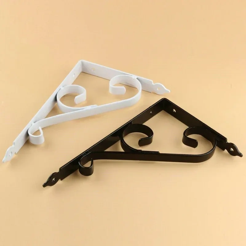 2pcsTriangle Bracket Mount Right Angle Bracket Thickened Brace Decorative Shelf Wall Mounted Bearing Support Hardware Fittings