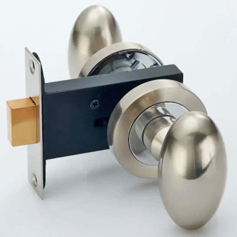 Double side Sliding Door Lock Interior Bathroom  Lavatory  Hook Invisible Move Door Lockset
