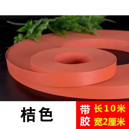 10M Self adhesive Furniture Wood Veneer Decorative Edge Banding PVC for Furniture Cabinet Office Table Wood Surface Edging