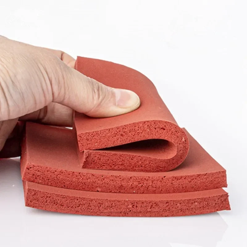 1pcs 1000mm×1000mm×30mm Silicone foam board,sponge sheet ,embossing machine plate,flame retardant rubber sheet