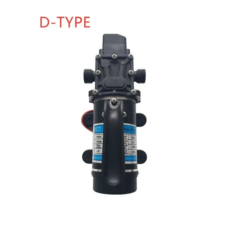 1pcs DC12V 120W 130PSI 10L/Min Energy Saving High Water High Pressure Diaphragm Self Priming Pump  Pressure Switch Type Pump