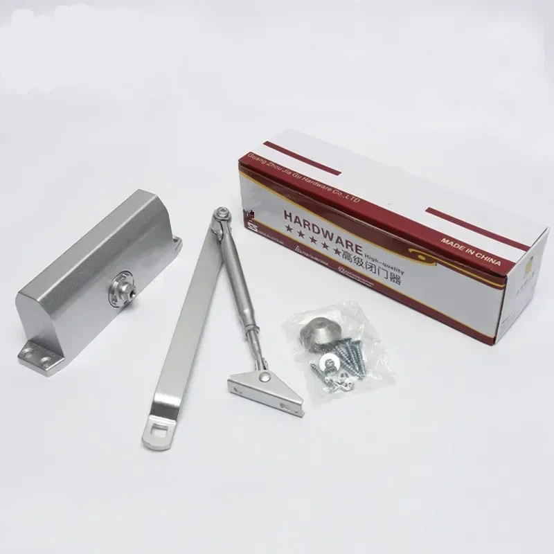 Automatic Door Closers Security System Adjustable Closing/Latching Speed Aluminium For Left And Right Hand Doors 25-45 Kg 900mm