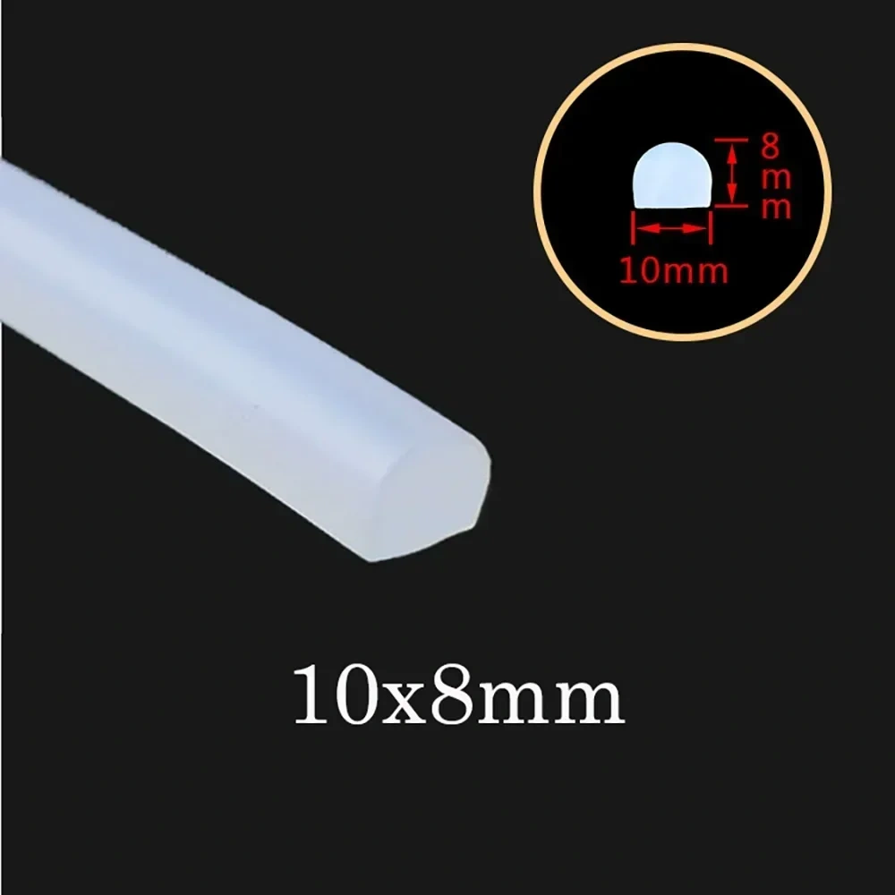 High Temperature Oven Dryer Sealing Strip Silicon Solid Cord Self Adhesive Bar Kitchen Countertop Bathroom Dry Wet Separation