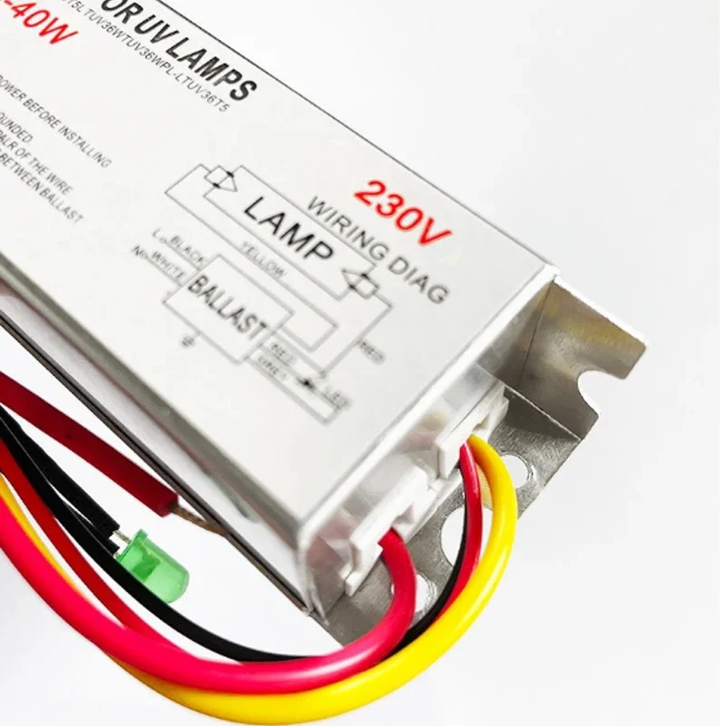 UV Disinfection Lamp Electronic Ballast 10-41W Universal Type RL11-425-40 YL1-425-40 for 21-40W Ultraviolet Tube