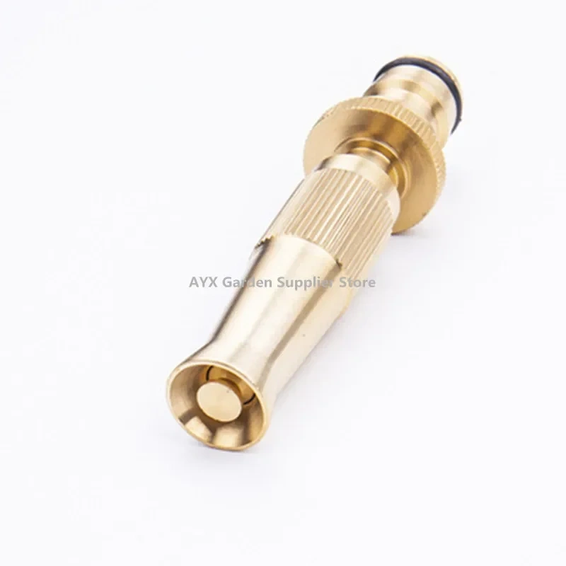 Garden Irrigation Spray Gun Adjustable Brass Sprinkler  Hose  System Car Wash Lawn
