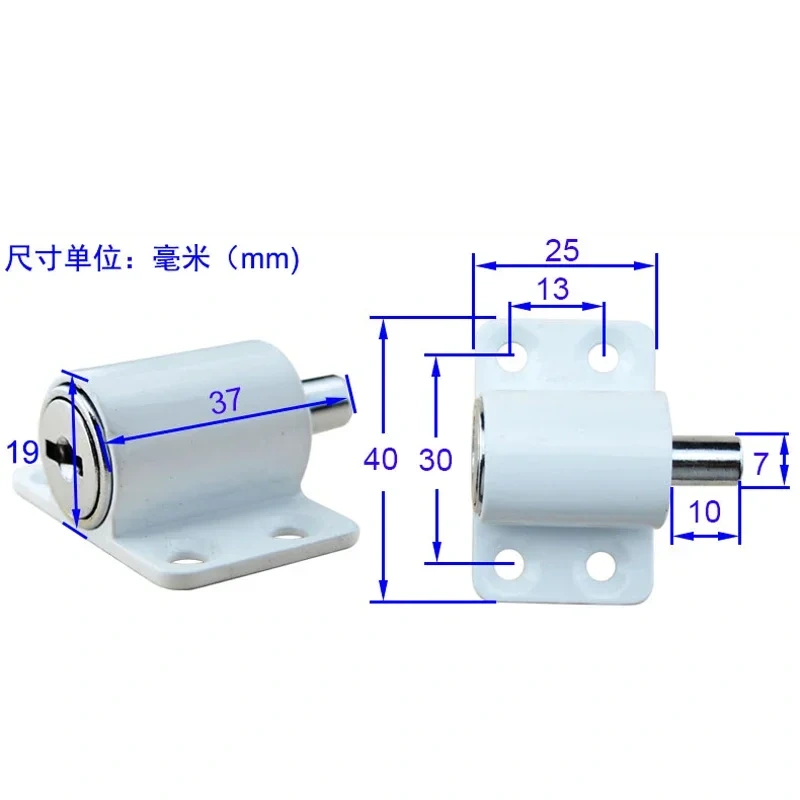 1pc High Quality Aluminum alloy Windows Door Anti-theft Lock tongue diameter small size durable Locks