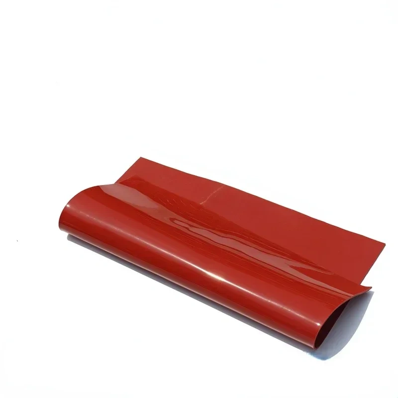 Silicone rubber sheet Thickness 4mm 1947*870mm width thin board red color Rubber Sheet Mat