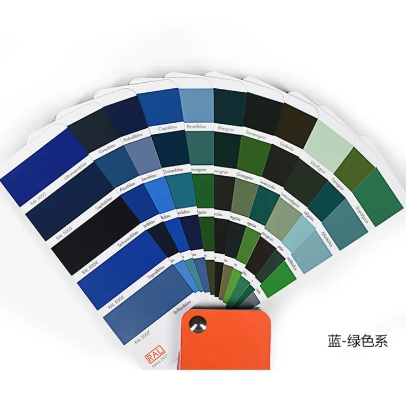 RAL K7 international standard color card raul - paint coatings  