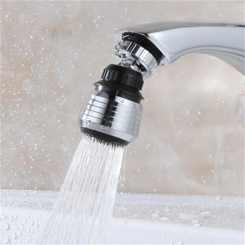 1PCs Kitchen Swivel Water Saving Tap 360 Rotating Swivel Faucet Nozzle Filter Adapter Water Saving Tap Aerator Diffuser