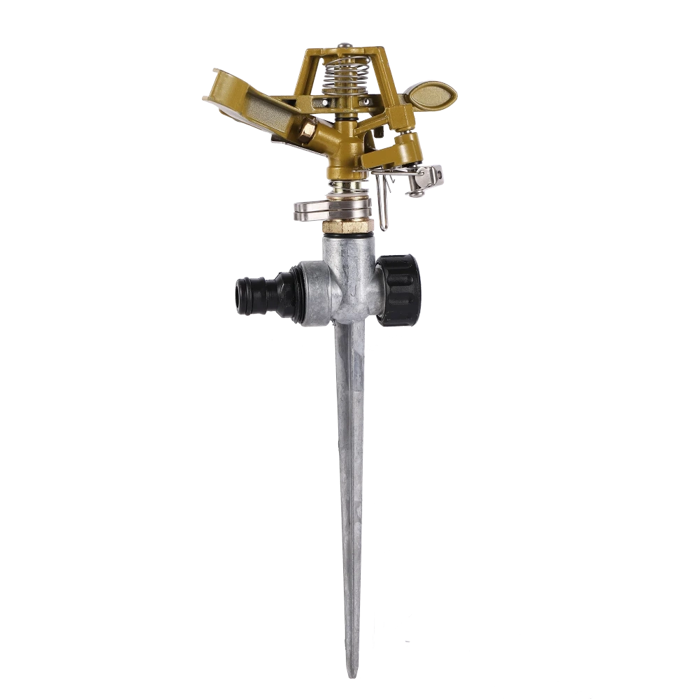 1/2"Male Thread Rotating Rocker Sprinkler Adjustable Impact Sprinkler Lawn Garden Park Orchard Field  Irrigation Watering Nozzle