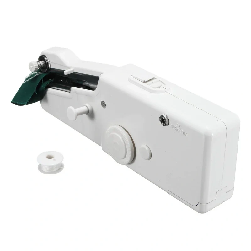 Electric Hand Held Sewing Machine Singer Portable Stitch Sew Quick  Handy Cordless Repairs Mini Clothes Fabric  Tool