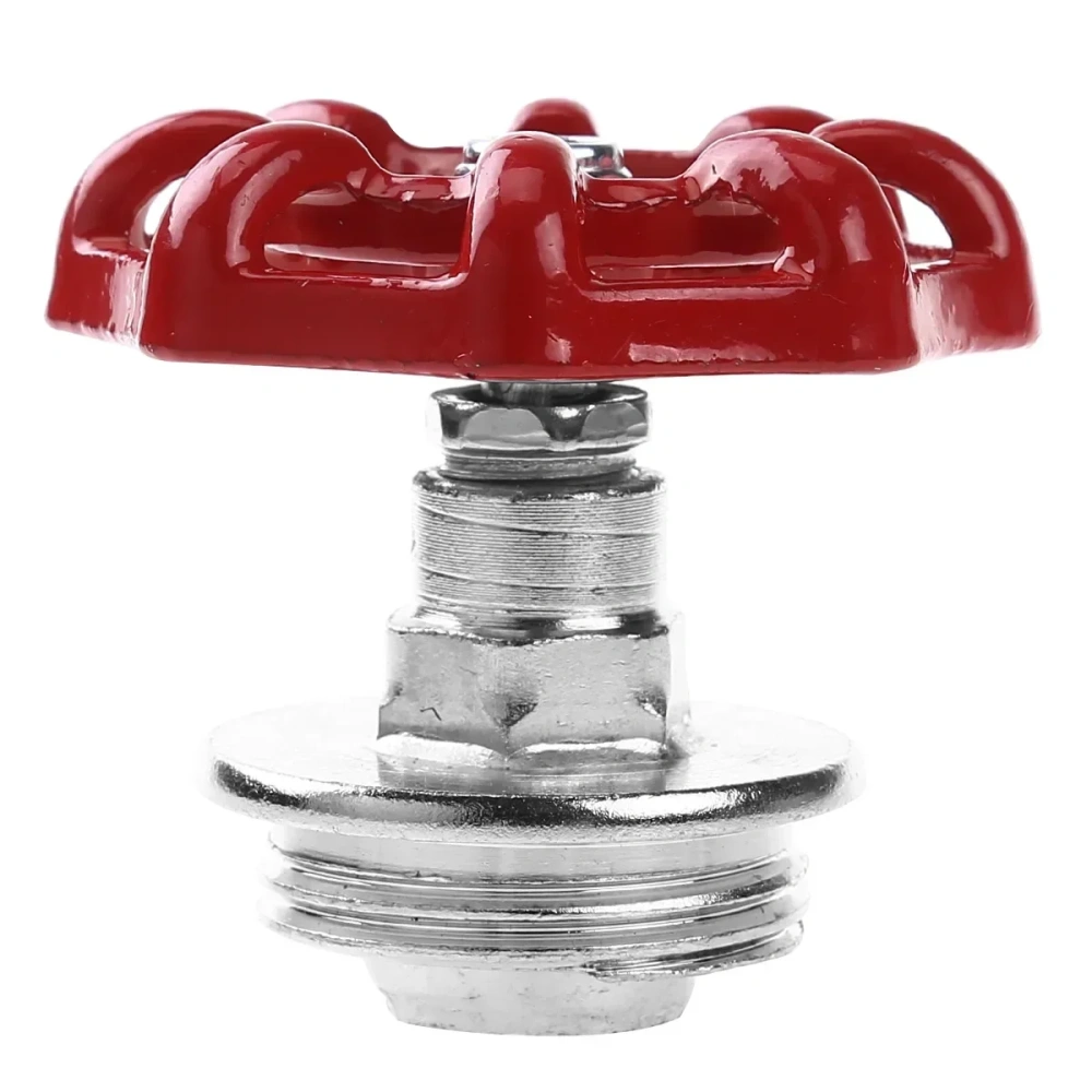 DN15/DN20/DN25 Valve Handle Closet Hat Hanging Hook Loft Valve Handle Retro Cast Iron Wheel Design For DIY Wall Rack Home Decor