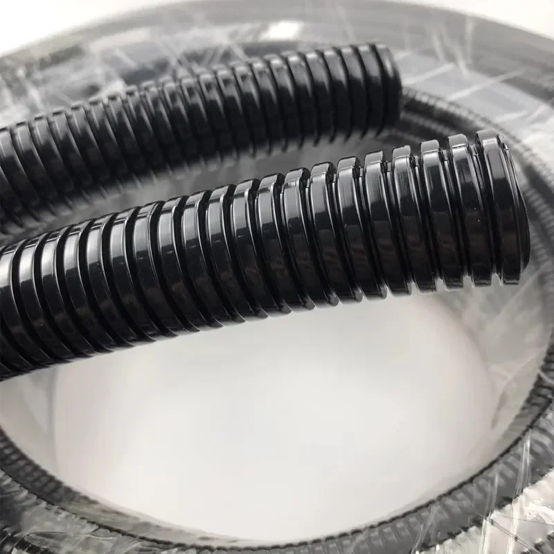 1M 4.5mm-17mm PP corrugated pipe auto corrugated car cable insulation tube harness corrugated housing housing