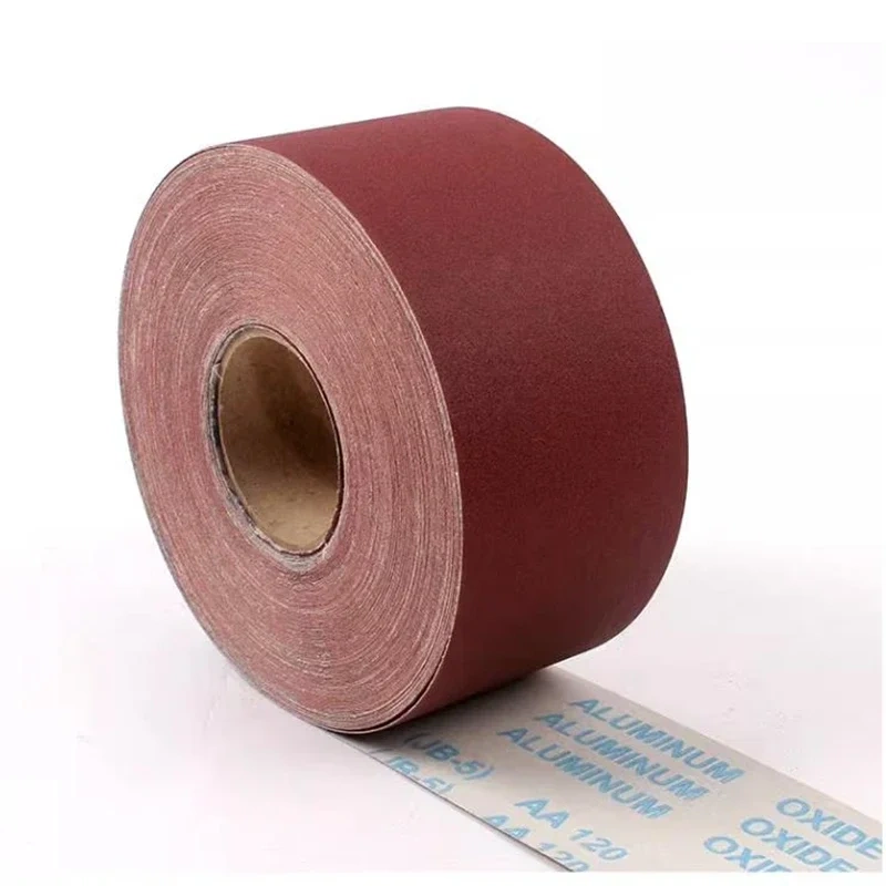 5 Meters Emery Cloth Roll Abrasive Paper Sandpaper for Grinding Polishing Tools 80/100/120/150/180/240/320/400/600 Grit
