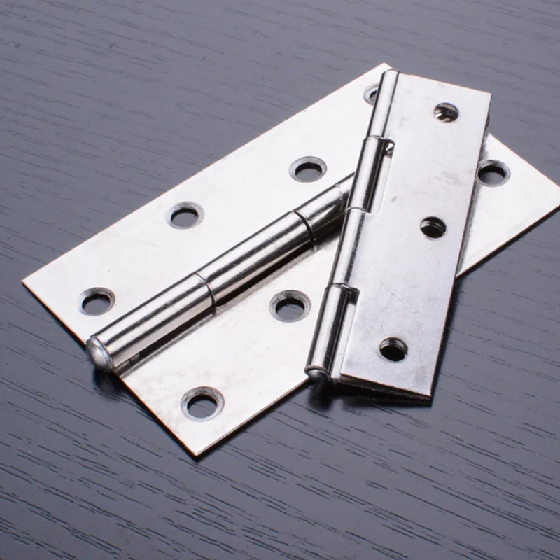 304 Stainless Steel Flat Hinge Cabinet Doors 1 inch 1.5 inch 2inch 2.5 inch 3inch 4inch Windows Hinge Wooden Box Mini Hinge