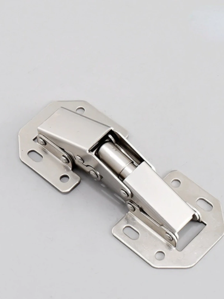 Cabinet Hinge 90 Degree No-Drilling Hole Cupboard Door Hydraulic Hinges Soft Close With Screws Furniture Hardware