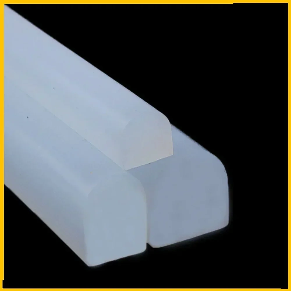 High Temperature Oven Dryer Sealing Strip Silicon Solid Cord Self Adhesive Bar Kitchen Countertop Bathroom Dry Wet Separation