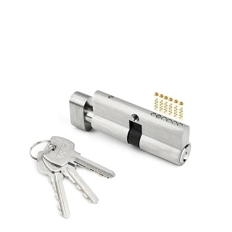 Sliding Door Lock aluminum alloy Window Locks Anti-Theft Safety Wood Gate Floor Lock With Cross Keys For Furniture Hardware
