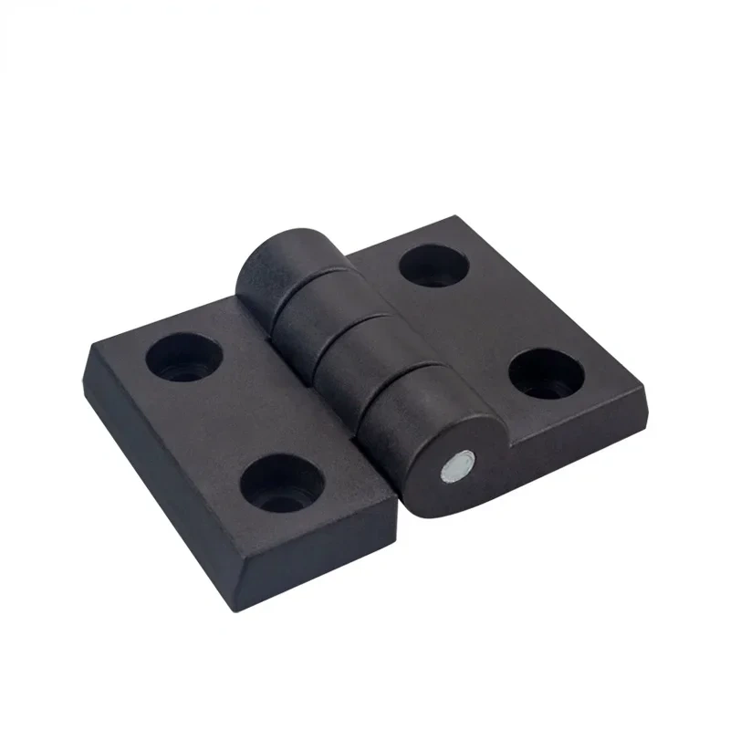 10pcs Hinges Black Color Nylon Plastic Butt Hinge for Wooden Box Furniture Electric Cabinet Scharnier Door Hinges
