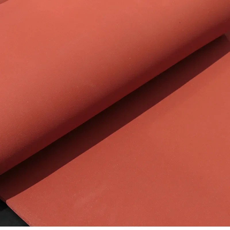 1x Silicone Foam Slab Plate Sheet Board Heat Insulation Blanket 140/170/230/250/260/280 x 150/160/170/180/200mm Red