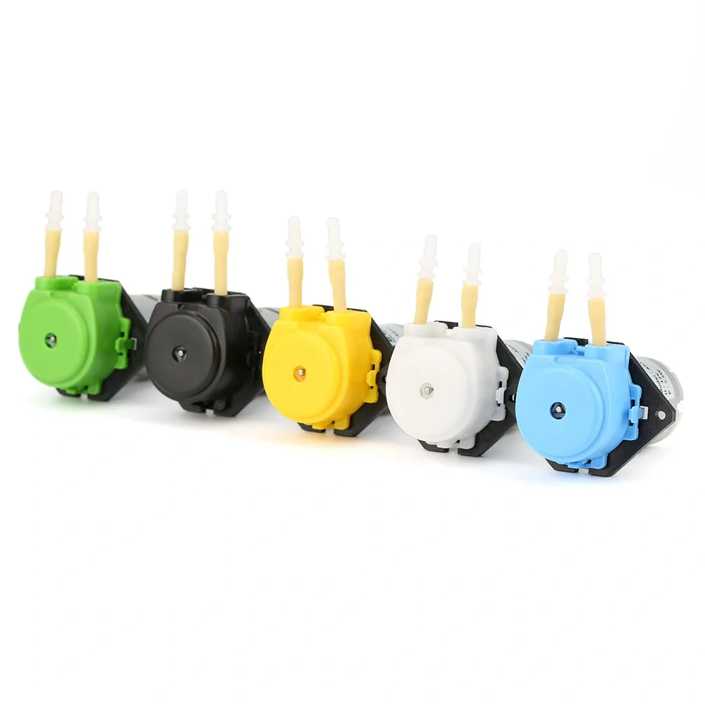 6V/12V/24V dosing pump peristaltic pump with motor and tube for Aquarium Lab Analytical water tubing hose pump free shipping