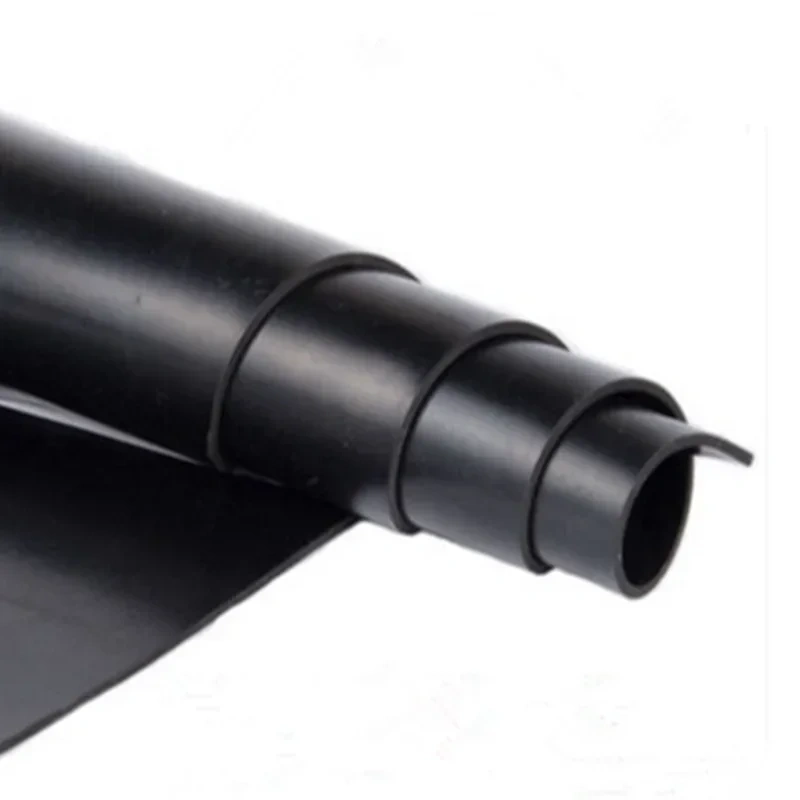 Custom Made Slab NBR Nitrile Rubber Buna Plate Sheet Gasket 500x3000mmx2mm Acid Oil Alkali Resistant Black