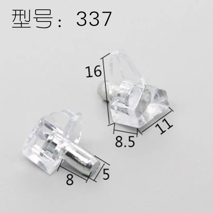 25Pcs Furniture Cabinet Cupbard Closet Glass Shelf Rest Support Holder Bracket Clip Clamp Pegs Pins