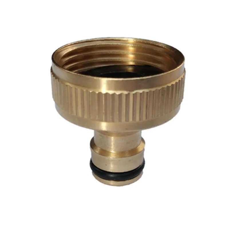 Copper 1'' Inch Female Thread Joint Garden Hose Tap Adaptor Water Systems Irrigation Car Wash Connectors Fittings