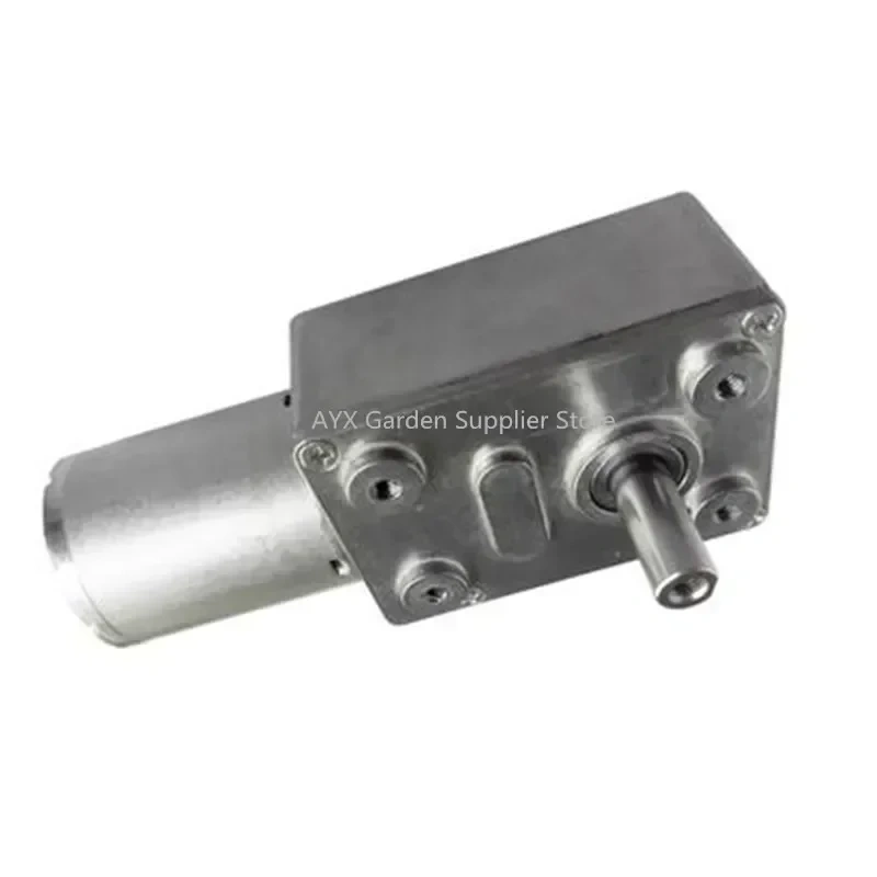 6V12V24V high torque multi-speed DC reducer motor JGY370 with self-locking turbine worm low speed motor