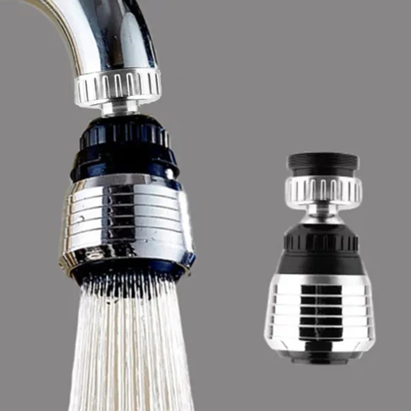 1PCs Kitchen Swivel Water Saving Tap 360 Rotating Swivel Faucet Nozzle Filter Adapter Water Saving Tap Aerator Diffuser