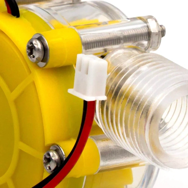 DC 5V/12V/80V 10W Water Flow Pump Mini Hydro Generator Turbine Flow Hydraulic Conversion for energy conversion Energy Generators