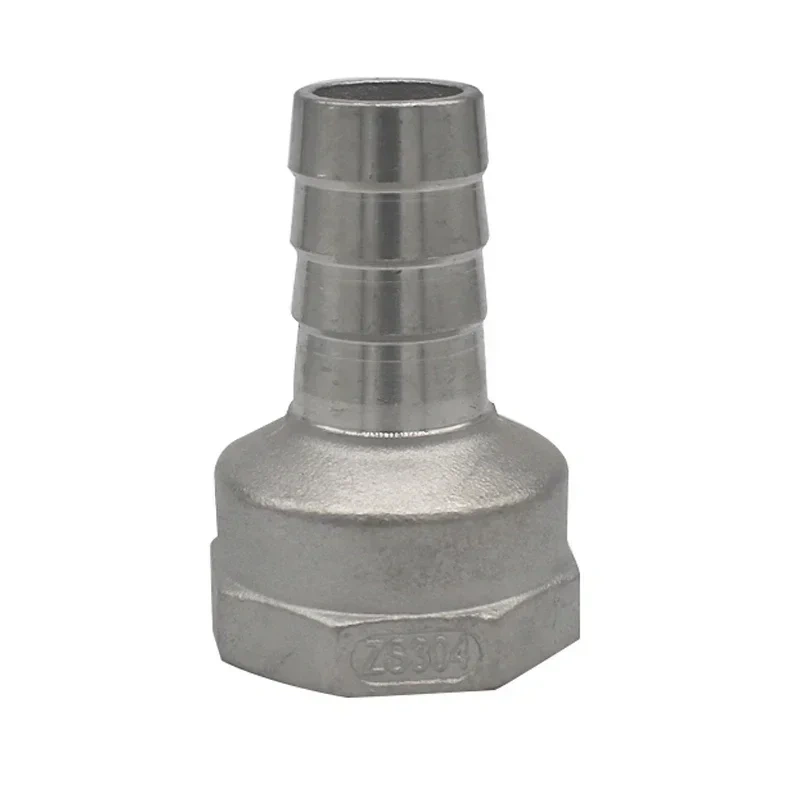 304 Stainless Steel Hose Connector Male And Female Threaded Leather Pipe Joints Elbow Adapter 6MM/8MM10MM15MM/20MM1/4"3/8"1/2"1"