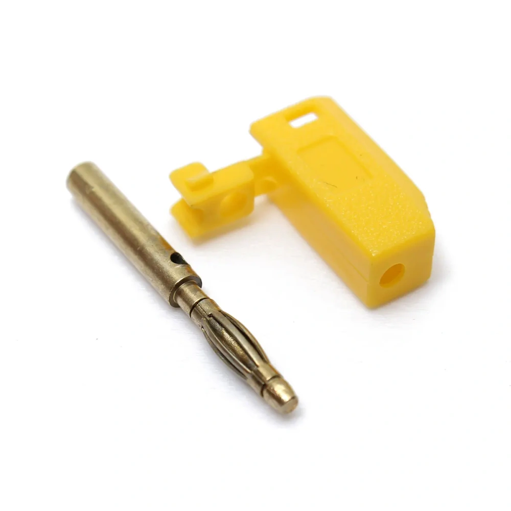 5Pcs 5 Colors 2mm Banana Plug Connector Jack For Speaker Amplifier Test Probes Terminals Cooper Connectors