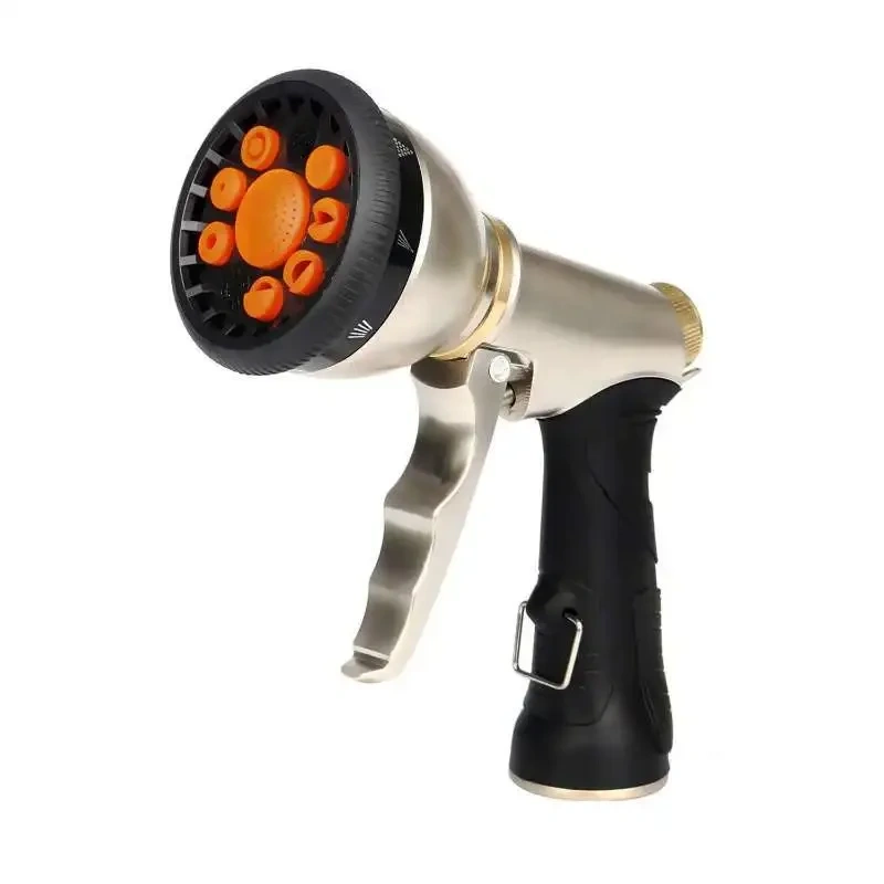 New High-Pressure Water Spray Gun Car Washer Hose Spray Bottle Garden Watering Sprinkler Cleaning Water Gun