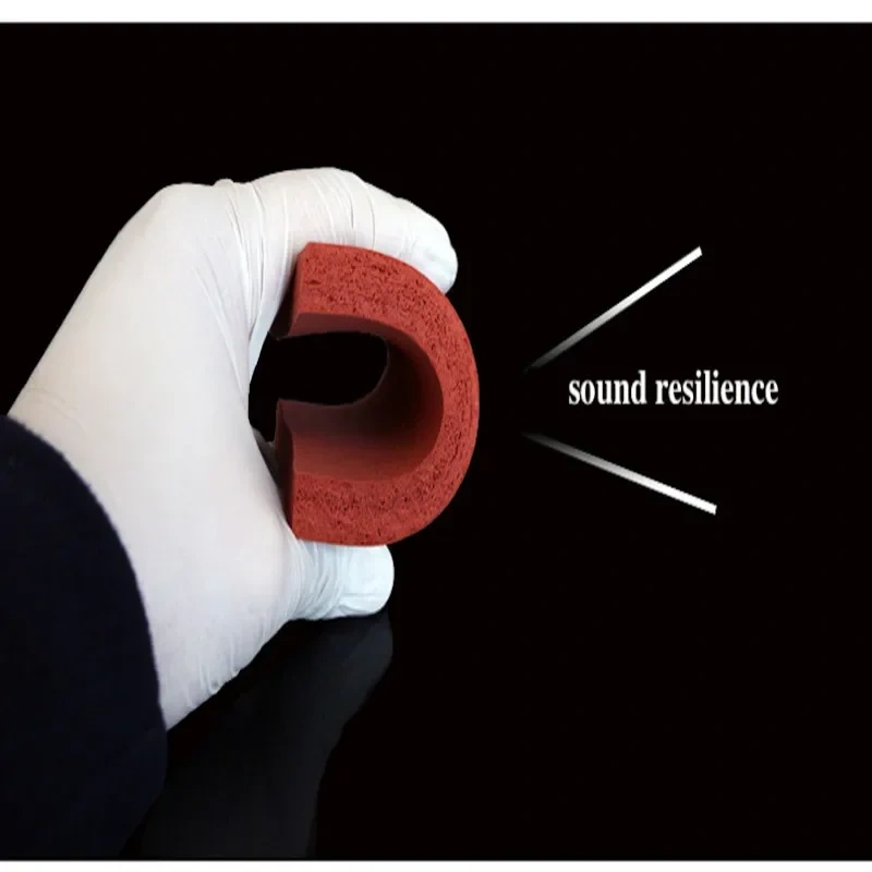 1x Silicone Foam Slab Plate Sheet Board Heat Insulation Blanket 140/170/230/250/260/280 x 150/160/170/180/200mm Red